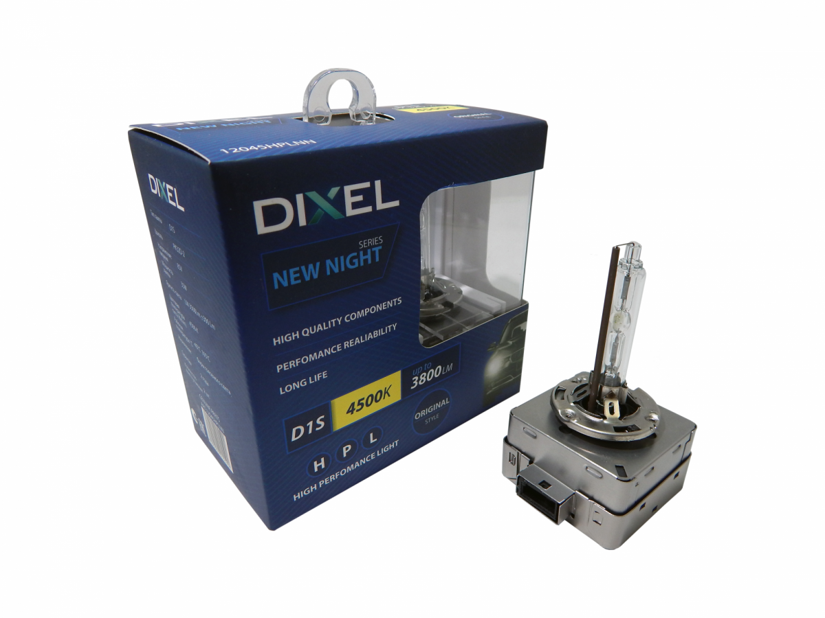 Ксеноновая лампа D1S Dixel HPL NEW NIGHT (комплект 2 шт.)