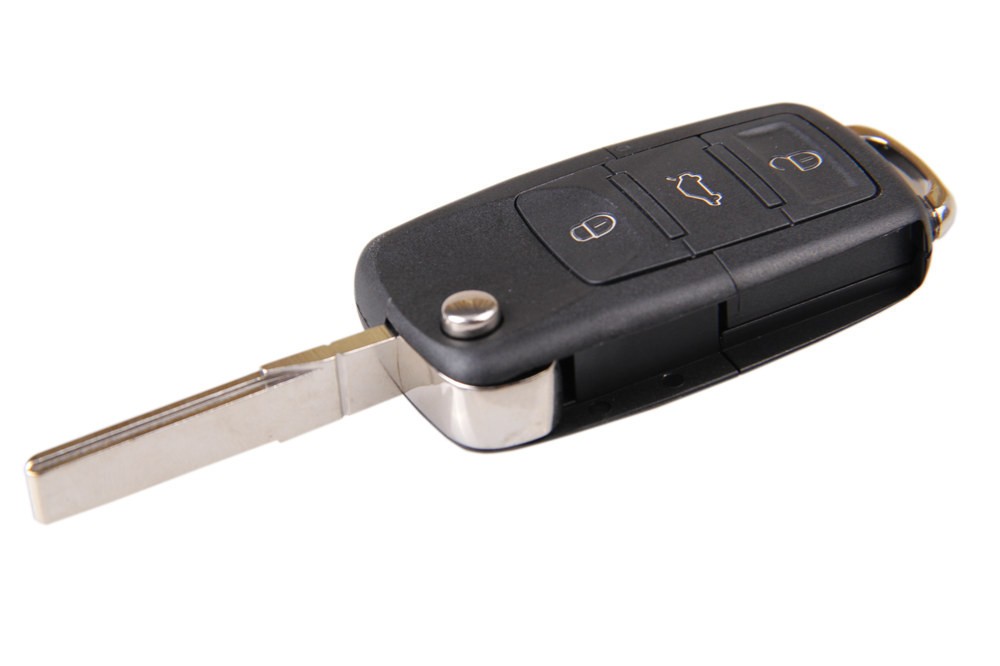 Корпус на Смарт ключ (V002) Volkswagen выкидной, 3 кнопки