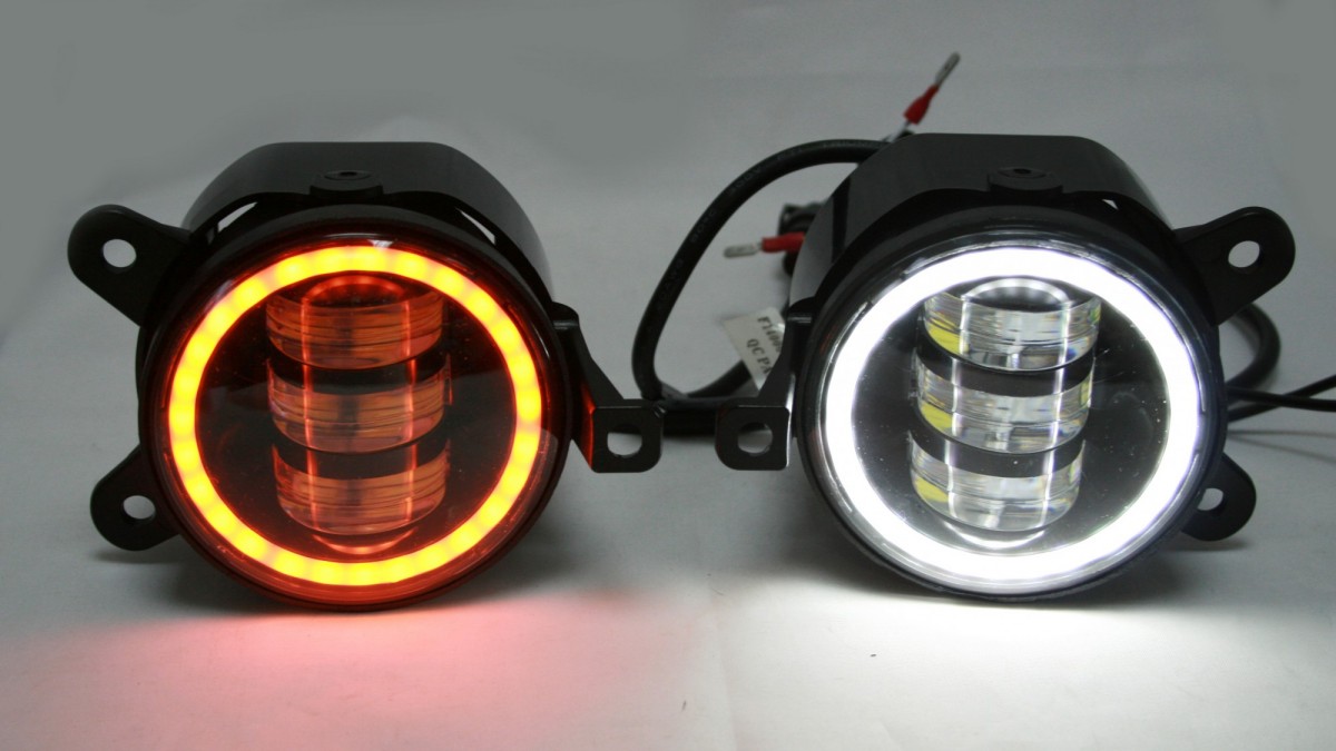 LED противотуманные фары для Lada Priora Lightway FOG-02