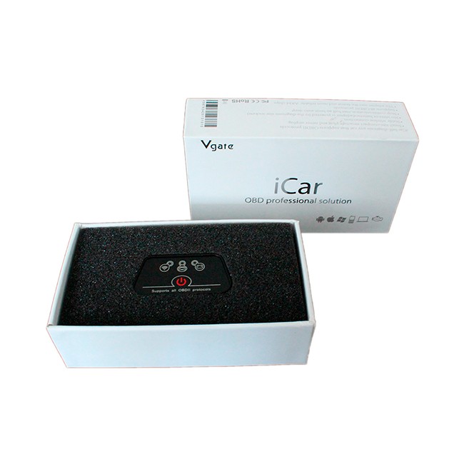 Адаптер диагностический Vgate ELM327 iCar 2 Wi-Fi (ver 2.1)