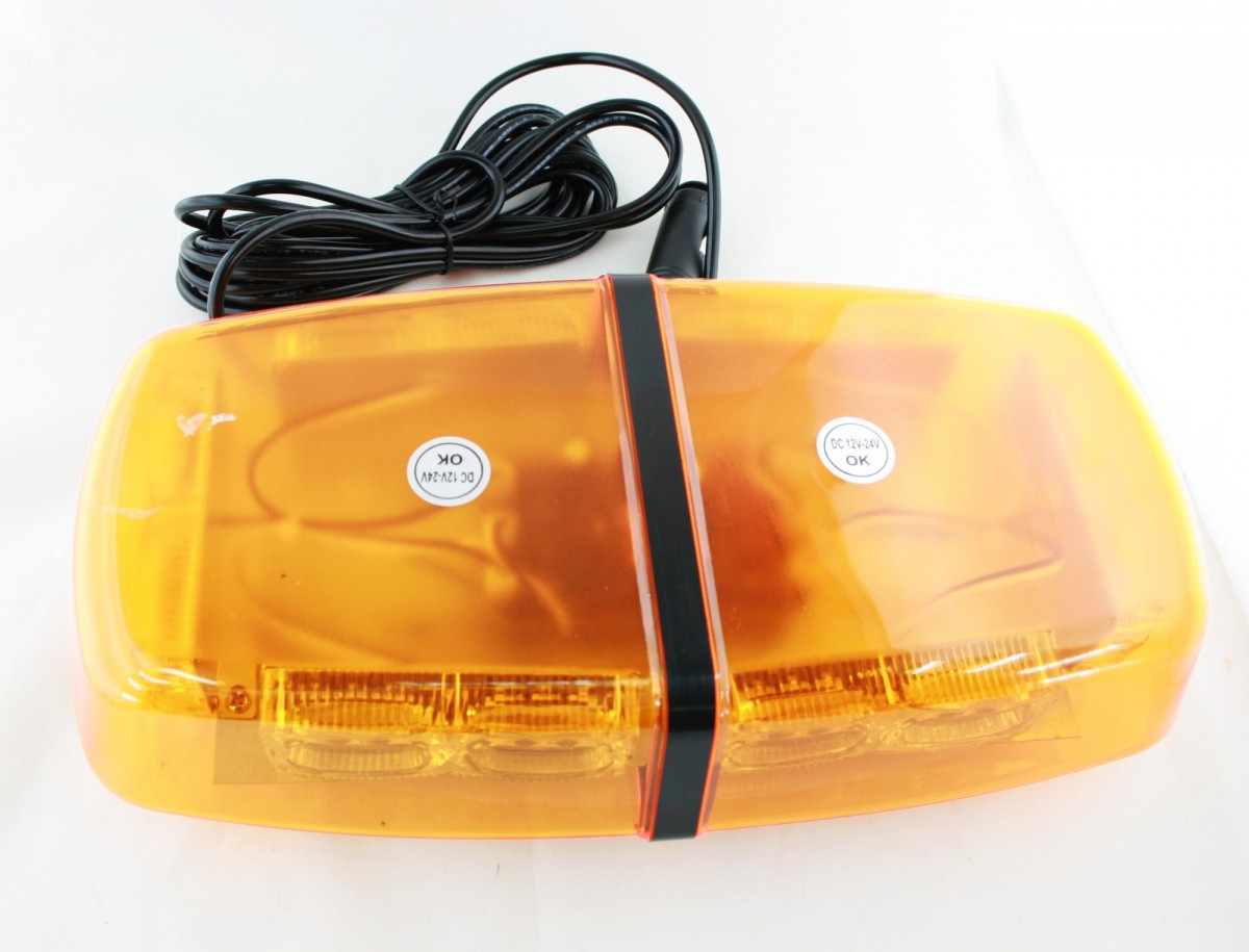 Светодиодная люстра оранжевая (цветной корпус) 30 см. (маячок)