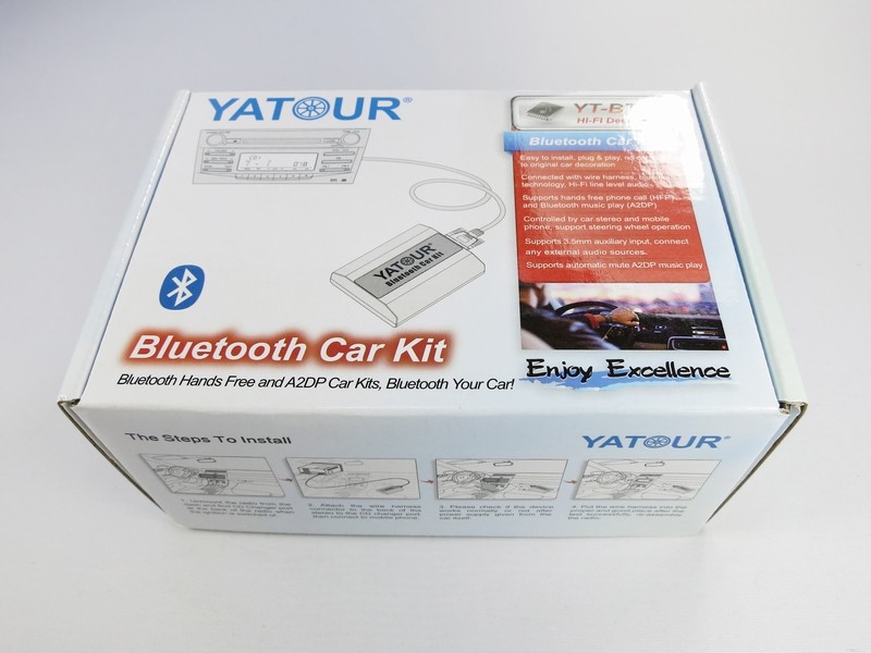 Bluetooth-адаптер YATOUR YT-BTK 12-Pin VW Audi Skoda Seat (VW12)