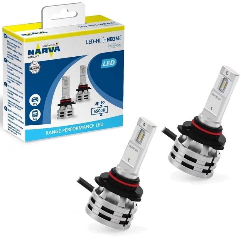 Светодиодные лампы Narva Range Performance LED (H1, H3, H7, H11, H27, HB3, HB4) 6500K