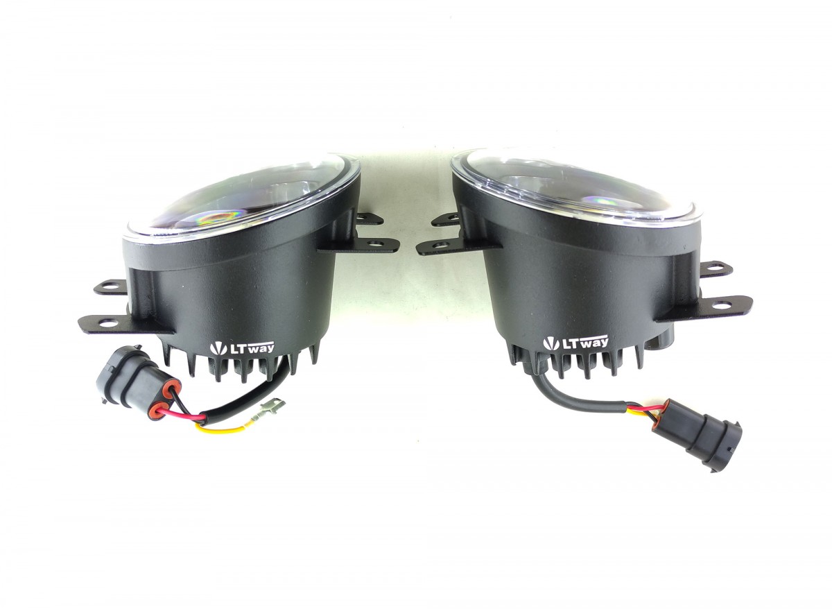 LED противотуманные фары для Toyota/Lexus Lightway FOG-08 с ДХО