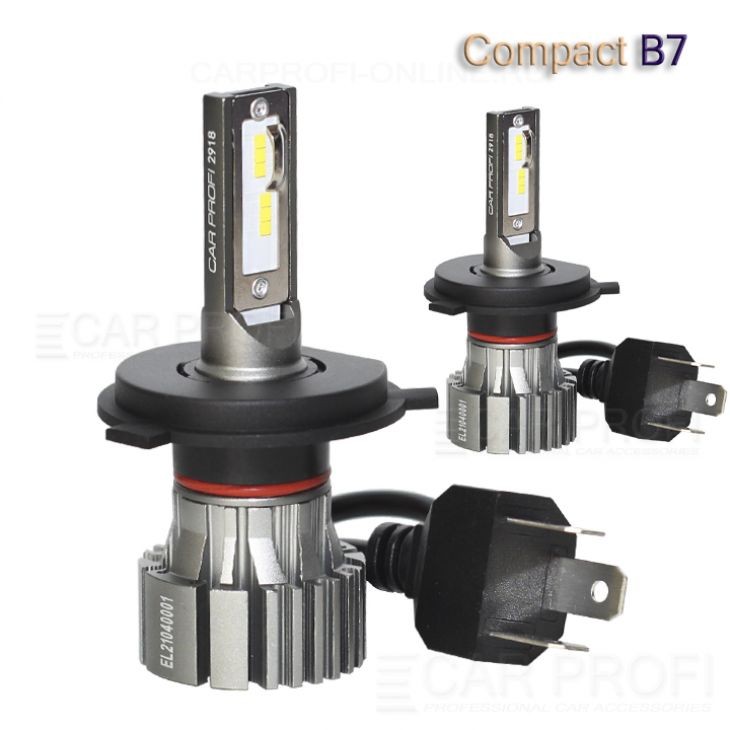 Светодиодные лампы Carprofi СP-B7 Compact (H4) 5100K