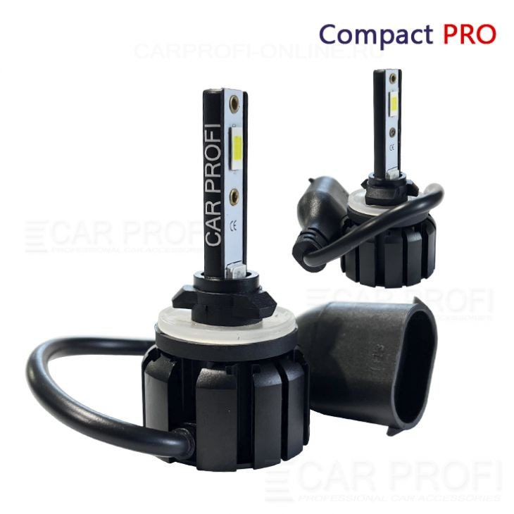 Светодиодные лампы Carprofi Сompact Pro (H7, H11, H27, HB3, HB4) 5100K