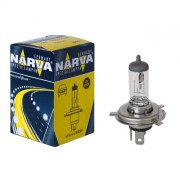 Галогеновая лампа NARVA H4 (P45t) 12V 100/90W Галогеновая лампа NARVA H4 (P45t) 12V 100/90W