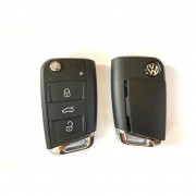 Корпус на Смарт ключ (G7) Volkswagen выкидной, 3 кнопки Корпус на Смарт ключ (G7) Volkswagen выкидной, 3 кнопки