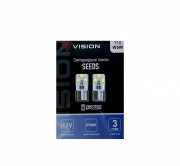 Cветодиодная лампа Vision (W5W) Seeds 5700K (гар-я 36 мес., 2 шт.) Cветодиодная лампа Vision (W5W) Seeds 5700K (гар-я 36 мес., 2 шт.)